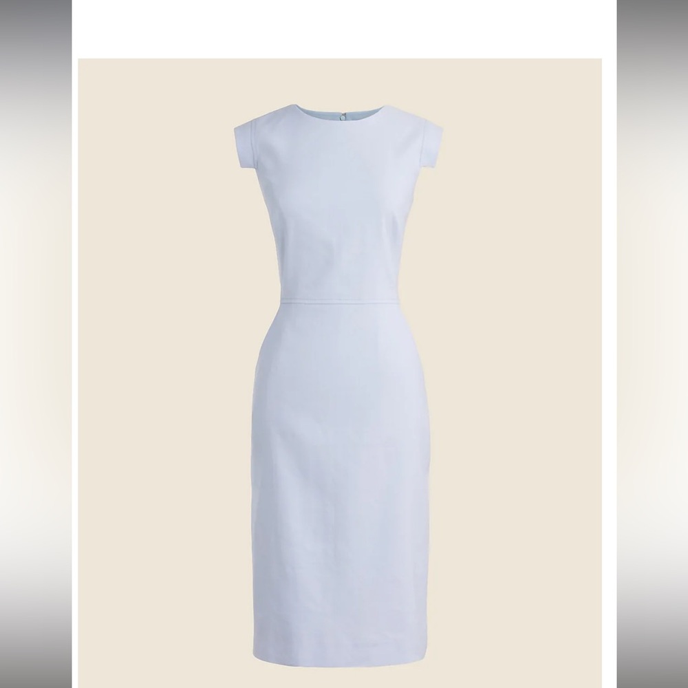 NWT Resume dress from J.Crew summer 2024 collection . Pewter blue with pockets.